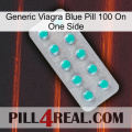 Generic Viagra Blue Pill 100 On One Side 28